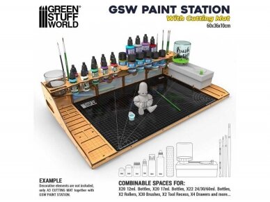 Green stuff world - Paint Station with Cutting Mat, 12421 Green stuff world - Paint Station with Cutting Mat, 12421