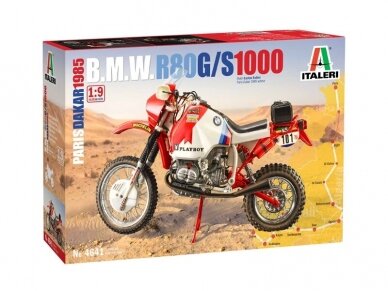 Italeri - B.M.W. R80 G/S 1000 Paris Dakar 1985, 1/9, 4641