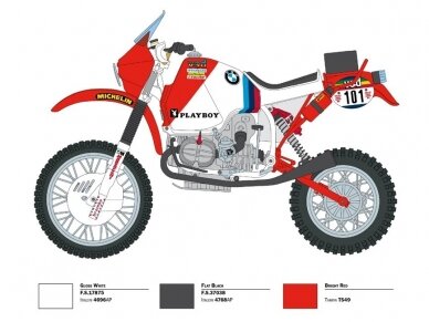 Italeri - B.M.W. R80 G/S 1000 Paris Dakar 1985, 1/9, 4641 15