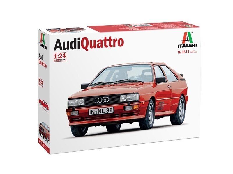 Italeri - Audi Quattro, 1/24, 3671 Italeri - Audi Quattro, 1/24, 3671