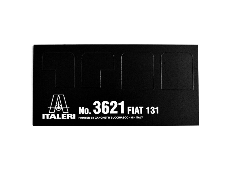 Italeri - Fiat 131 Abarth, 1/24, 3621 7 Italeri - Fiat 131 Abarth, 1/24, 3621 7