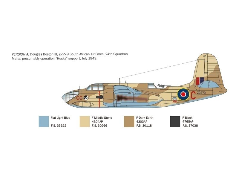Italeri - Douglas A-20B / Boston III, 1/48, 2656 16 Italeri - Douglas A-20B / Boston III, 1/48, 2656 16
