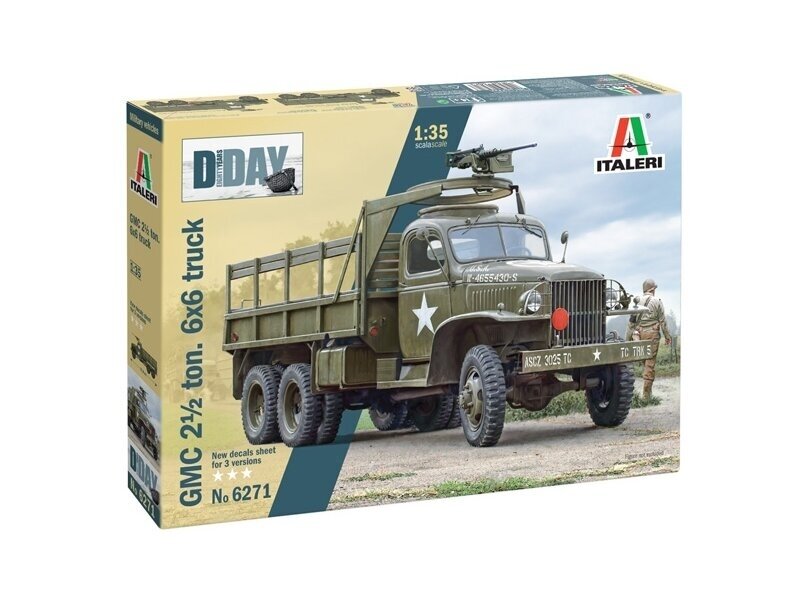 Italeri - GMC 2 1/2 Ton. 6x6 Truck "D-Day 80° Anniversary", 1/35, 6271 Italeri - GMC 2 1/2 Ton. 6x6 Truck "D-Day 80° Anniversary", 1/35, 6271