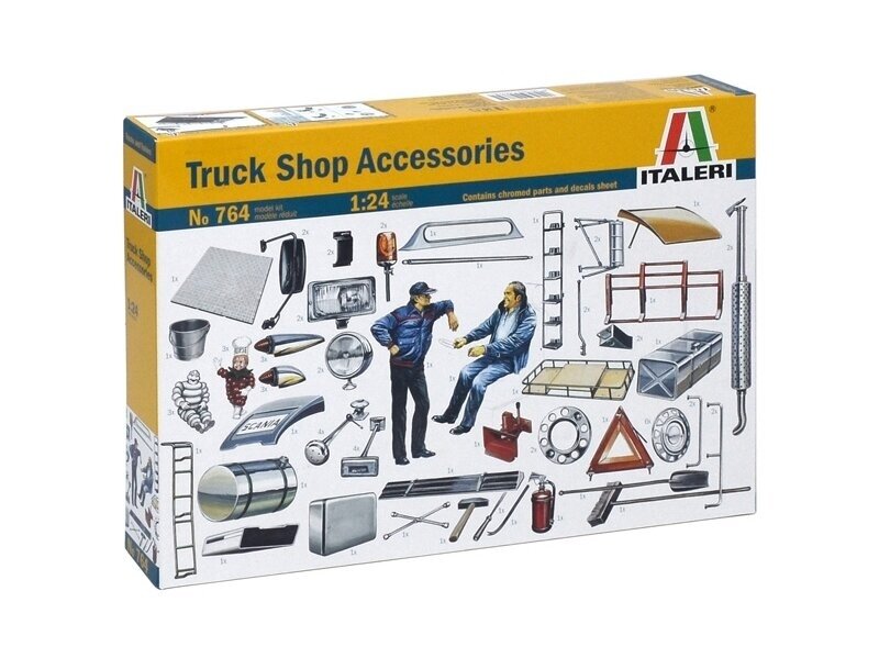 Italeri - Truck Shop Accessories, 1/24, 764 Italeri - Truck Shop Accessories, 1/24, 764