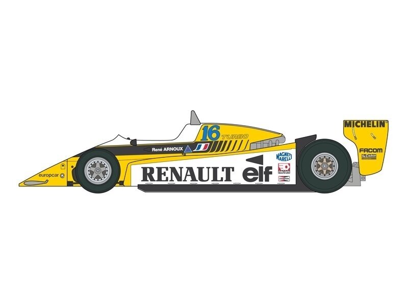 Italeri - Renault RE20 Turbo, 1/12, 4707 35 Italeri - Renault RE20 Turbo, 1/12, 4707 35