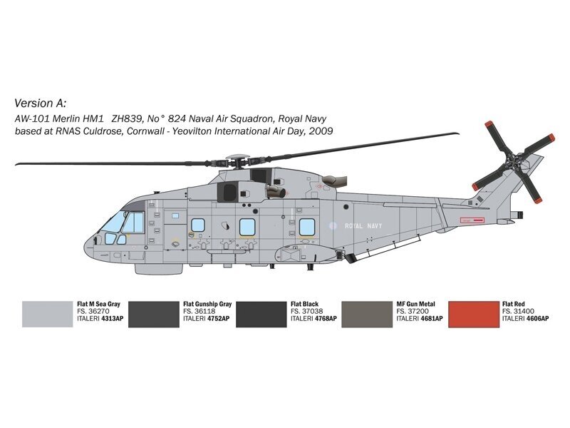 Italeri - AW-101 Merlin HM.1, 1/72, 1486 7
