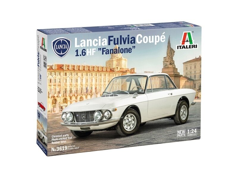 Italeri - Lancia Fulvia Coupè 1.6HF "Fanalone", 1/24, 3619 Italeri - Lancia Fulvia Coupè 1.6HF "Fanalone", 1/24, 3619