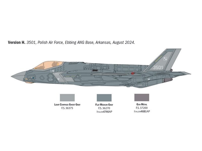 Italeri - Lockheed Martin F-35 A Lightning II, 1/48, 2836 17 Italeri - Lockheed Martin F-35 A Lightning II, 1/48, 2836 17