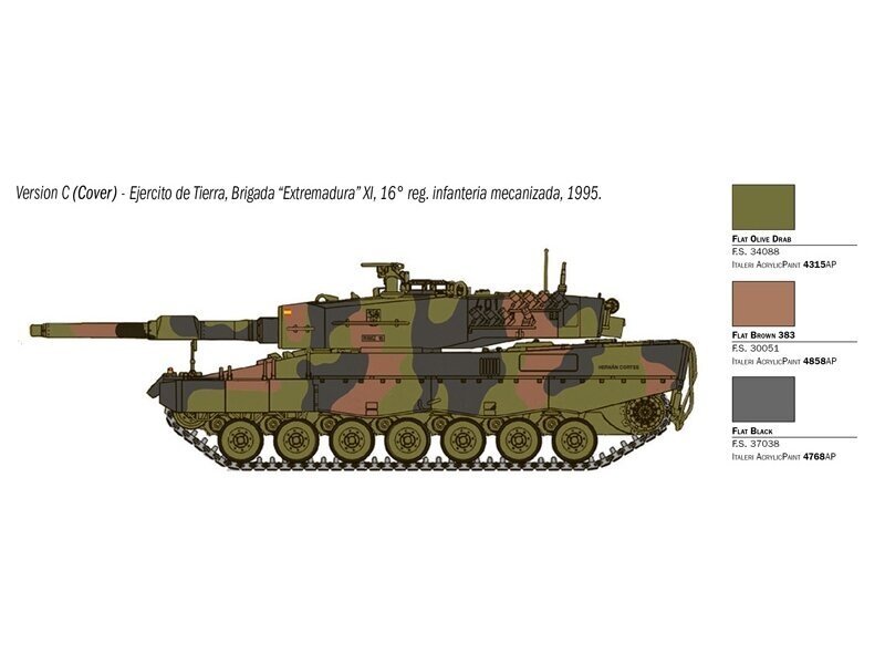 Italeri - Leopard 2 A4 - WAR THUNDER, 1/35, 35106 14 Italeri - Leopard 2 A4 - WAR THUNDER, 1/35, 35106 14