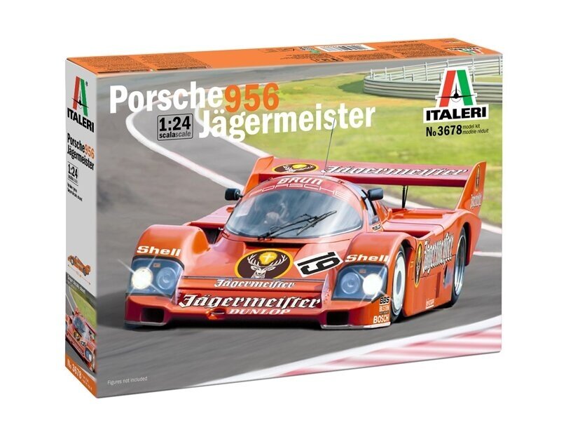 Italeri - Porsche 956 Jagermeister, 1/24, 3678 Italeri - Porsche 956 Jagermeister, 1/24, 3678