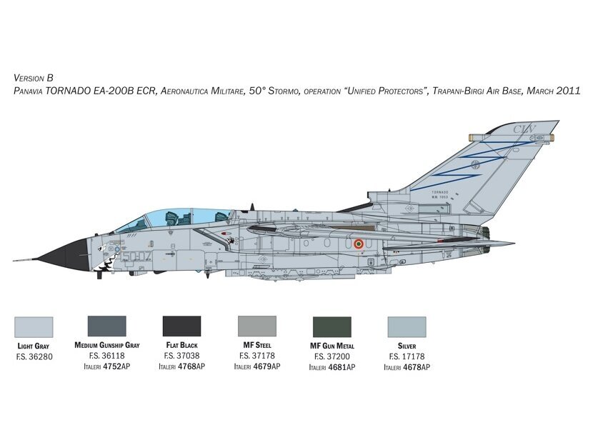 Italeri - Tornado ECR, 1/32, 2517 21