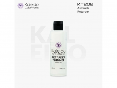 Kaleido ColorWorks - Airbrush Retarder Thinner (Разбавитель акриловых красок с замедлителем), 210ml, KT202