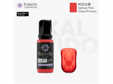 Kaleido ColorWorks - Акриловая краска Salmon Pink, Primary Colors 20ml, K019 Kaleido ColorWorks - Акриловая краска Salmon Pink, Primary Colors 20ml, K019