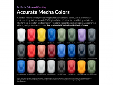 Kaleido ColorWorks - Akriliniai dažai Cool White, Mecha Colors 20ml, K101 1 Kaleido ColorWorks - Akriliniai dažai Cool White, Mecha Colors 20ml, K101 1