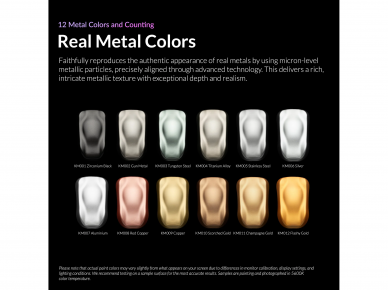 Kaleido ColorWorks - Akrila krāsas Flashy Gold, Metal Colors 20ml, KM012 1 Kaleido ColorWorks - Akrila krāsas Flashy Gold, Metal Colors 20ml, KM012 1