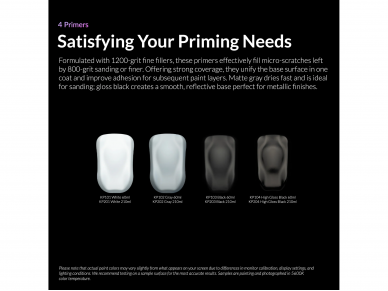 Kaleido ColorWorks - Primer Gray (Грунт), 60ml, KP102 8 Kaleido ColorWorks - Primer Gray (Грунт), 60ml, KP102 8