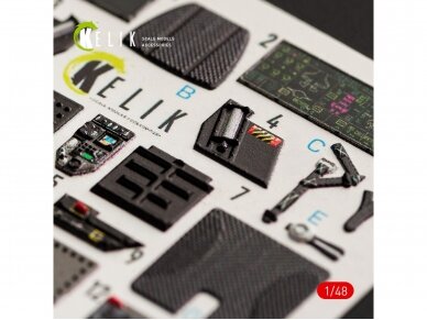 Kelik - Lockheed F-35A Lightning II - interior 3D decals for Meng (3D dekaalid), 1/48, 48049 1