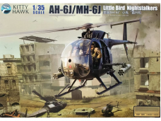 Kitty Hawk/Zimi Model - Hughes 500 AH-6J/MH-6J Little Bird Nightstalkers, 1/35, 50003