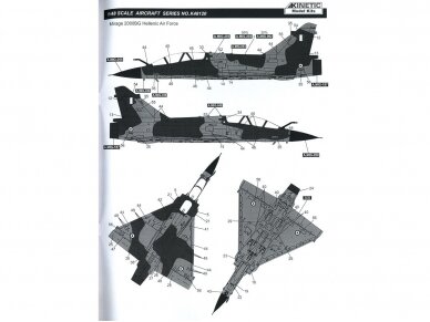 KINETIC - Mirage 2000D with dual GBU-12/22, 1/48, 48120 13