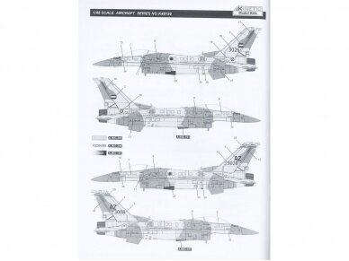 KINETIC - F-16E/F Desert Vipers Block 60 [2 in 1], 1/48, 48136 11