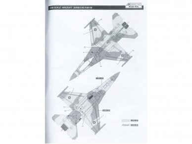 KINETIC - F-16E/F Desert Vipers Block 60 [2 in 1], 1/48, 48136 12