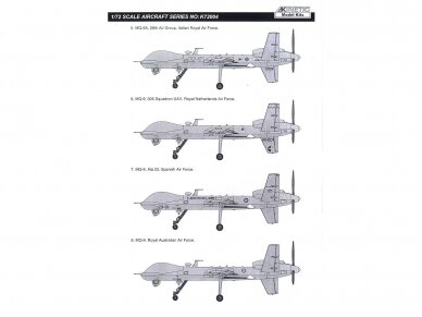KINETIC - MQ-9 Reaper Unmanned aerial vehicle, 1/72, 72004 6