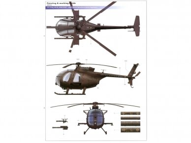Kitty Hawk/Zimi Model - Hughes 500 AH-6J/MH-6J Little Bird Nightstalkers, 1/35, 50003 6