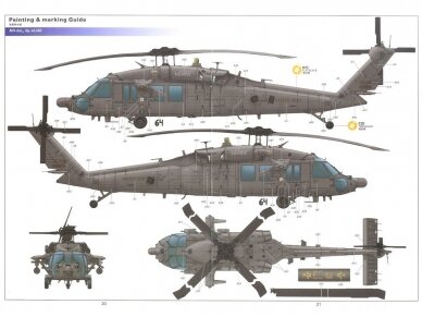 Kitty Hawk/Zimi Model - Sikorsky MH-60L "Blackhawk", 1/35, 50005 12