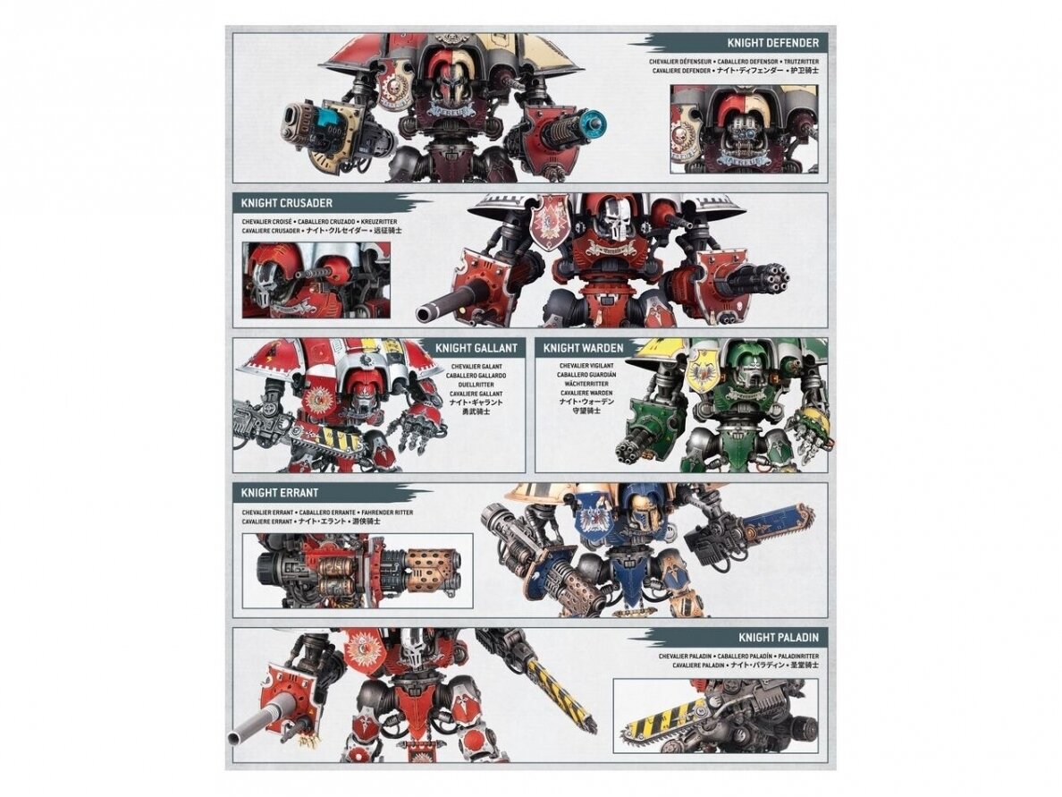 Imperial Knights: Knight Questoris, 54-22 4 Imperial Knights: Knight Questoris, 54-22 4