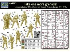 Master Box - Take one more grenade! Screaming Eagles, 101st Airborne (Air Assault) Division, 1/35, MB3574