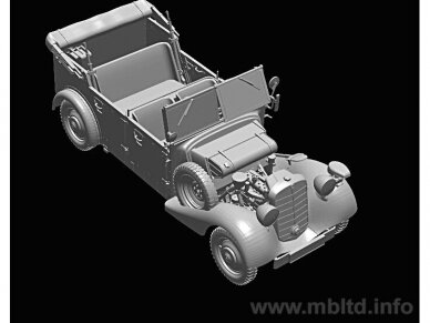Master Box - Mercedes-Benz 170 Kfz. 1 Type 170VK Military Staff Car, 1/35, MB3530 5