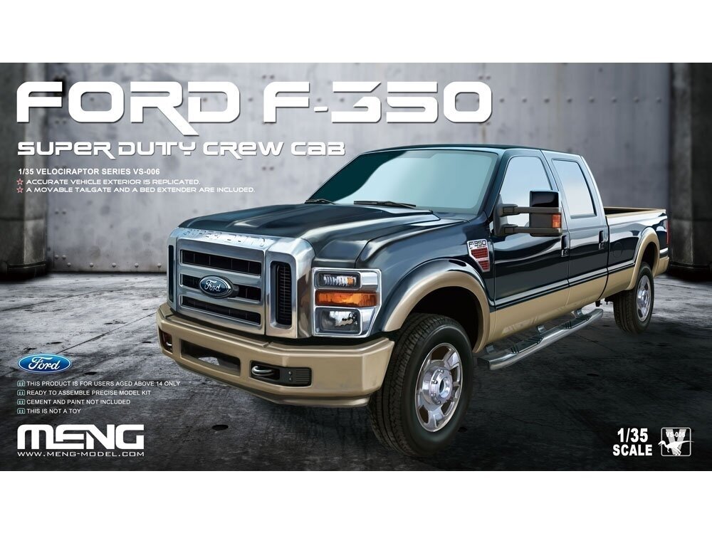 Meng Model - Ford F-350 SUPER DUTY CREW CAB, 1/35, VS-006