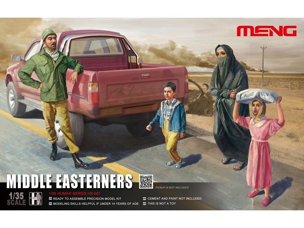 Meng Model - Middle Easteners, 1/35, HS-001 Meng Model - Middle Easteners, 1/35, HS-001