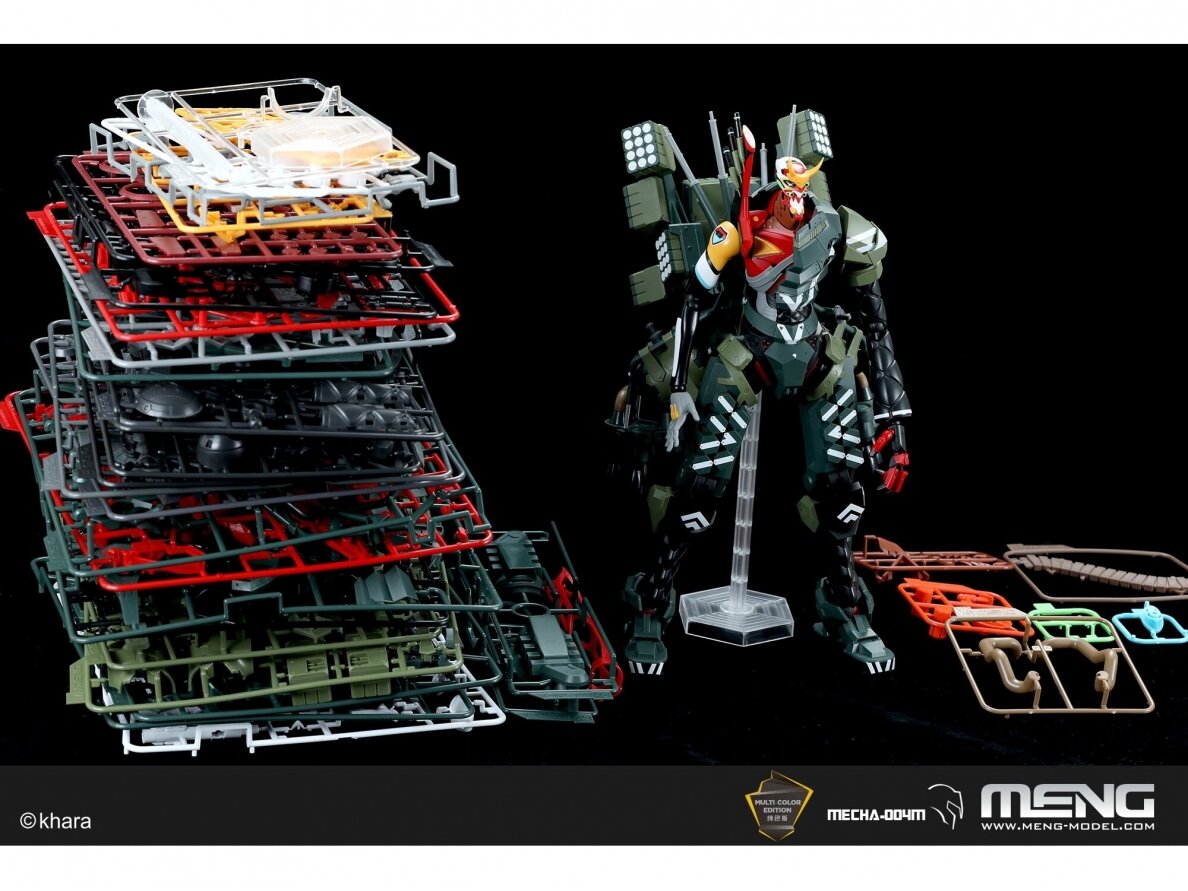 Meng Model - Multipurpose Humanoid Decisive Weapon, Artificial Human Production Evangelion Model-New 02 Alpha, MECHA-004M 25 Meng Model - Multipurpose Humanoid Decisive Weapon, Artificial Human Production Evangelion Model-New 02 Alpha, MECHA-004M 25