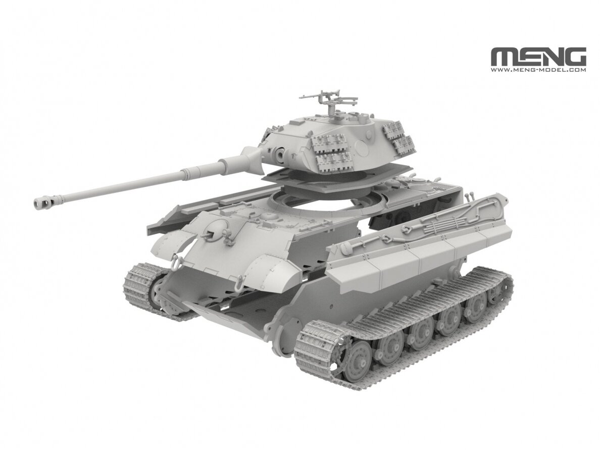Meng Model - German Heavy Tank Sd.Kfz. 182 King Tiger (Porsche Turret), 1/72, 72-010 5 Meng Model - German Heavy Tank Sd.Kfz. 182 King Tiger (Porsche Turret), 1/72, 72-010 5