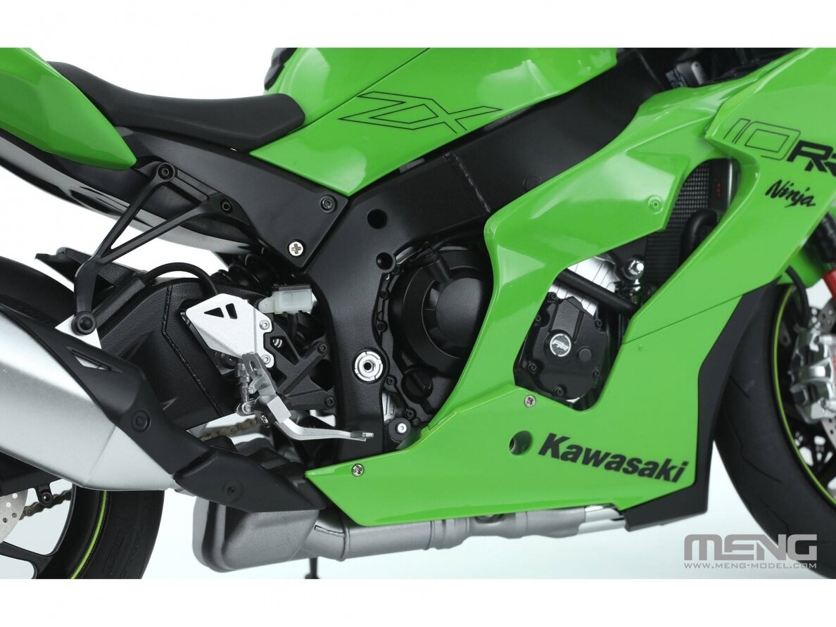 Meng Model - Kawasaki Ninja ZX-10RR Pre-Coloured Edition, 1/9, MT-008S 6