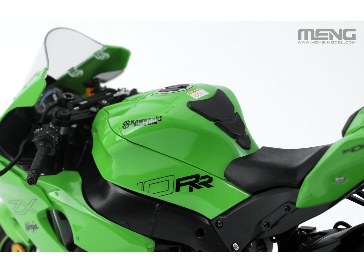 Meng Model - Kawasaki Ninja ZX-10RR Pre-Coloured Edition, 1/9, MT-008S 7 Meng Model - Kawasaki Ninja ZX-10RR Pre-Coloured Edition, 1/9, MT-008S 7