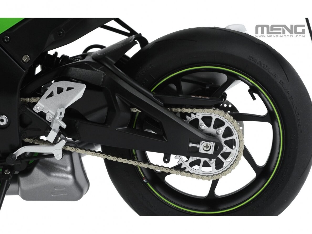 Meng Model - Kawasaki Ninja ZX-10RR Pre-Coloured Edition, 1/9, MT-008S 9 Meng Model - Kawasaki Ninja ZX-10RR Pre-Coloured Edition, 1/9, MT-008S 9