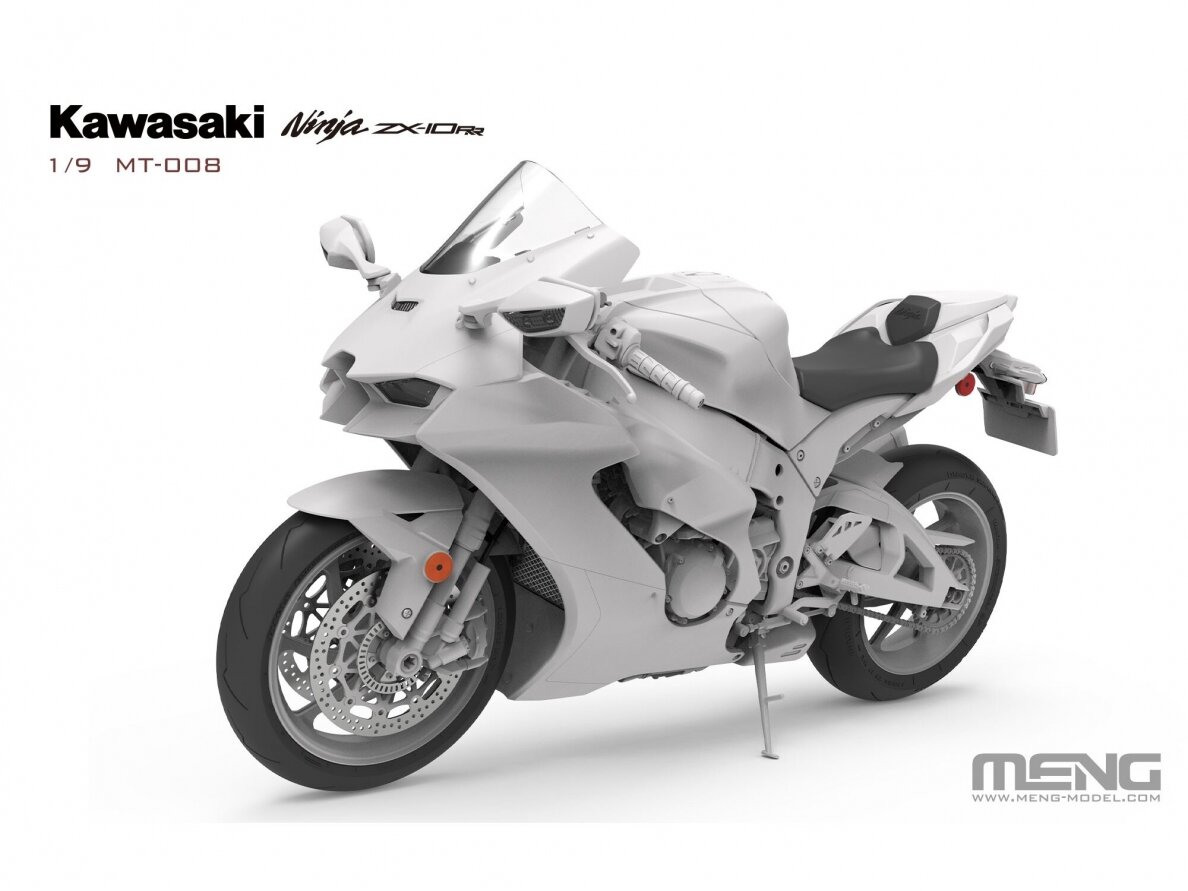 Meng Model - Kawasaki Ninja ZX-10RR, 1/9, MT-008 1 Meng Model - Kawasaki Ninja ZX-10RR, 1/9, MT-008 1