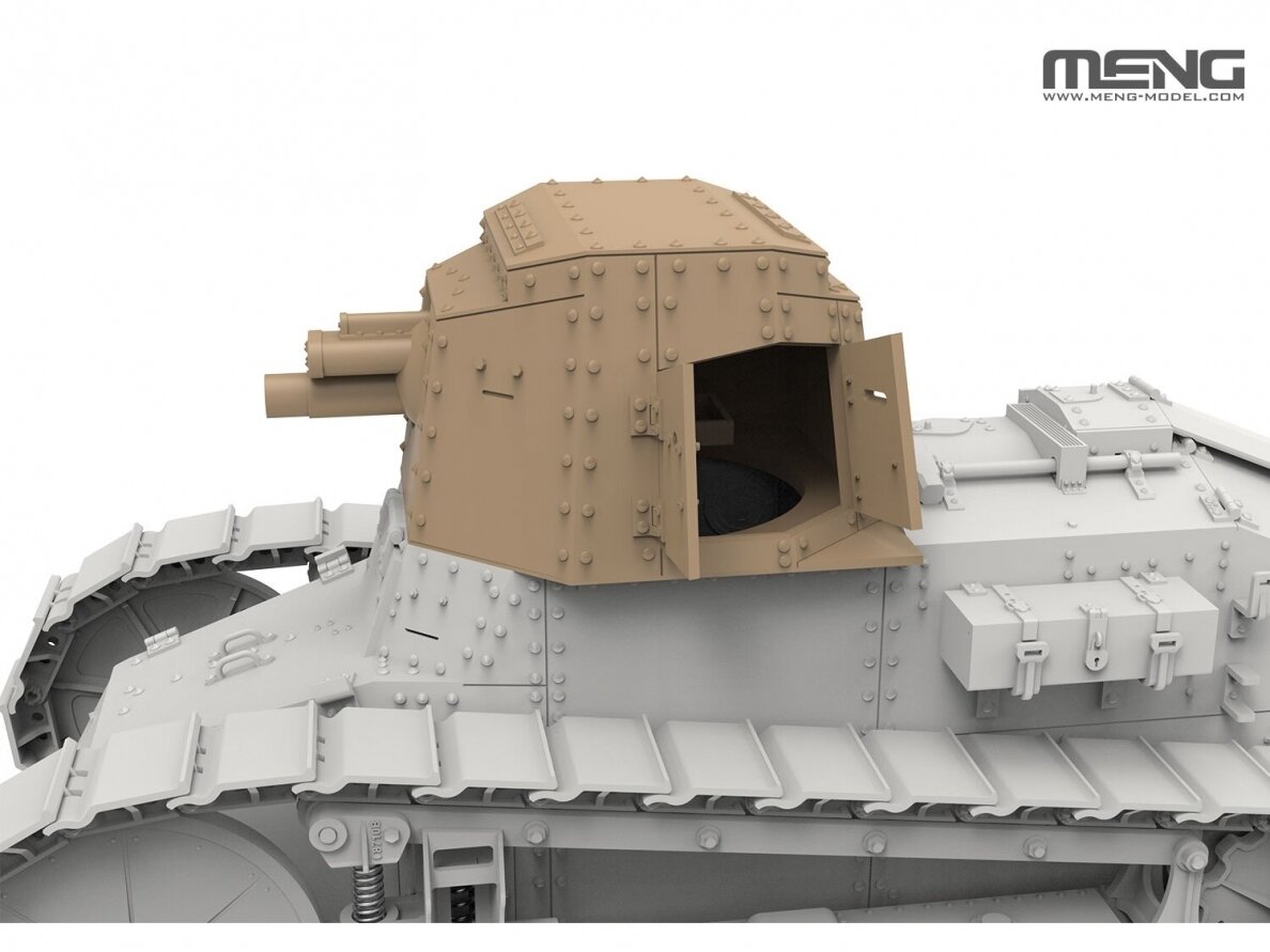 Meng Model - French Renault FT 75 BS, 1/35, TS-059 3 Meng Model - French Renault FT 75 BS, 1/35, TS-059 3