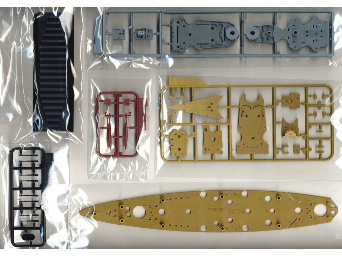 Meng Model - German Battleship Bismarck, 1/700, PS-003 12 Meng Model - German Battleship Bismarck, 1/700, PS-003 12