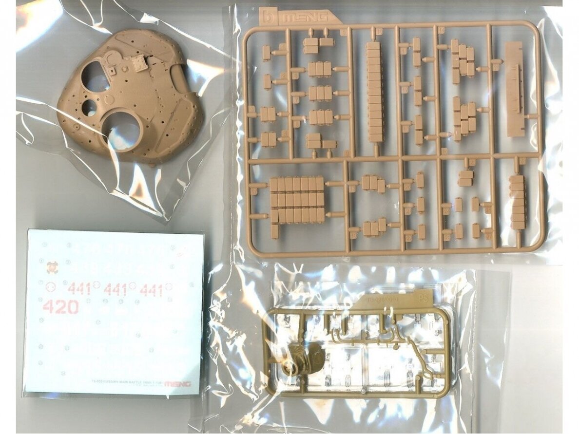 Meng Model - T-72B1 Russian Main Battle Tank, 1/35, TS-033 17 Meng Model - T-72B1 Russian Main Battle Tank, 1/35, TS-033 17