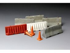 Meng Model - CONCRETE & Plastic BARRIER SET, 1/35, SPS-012