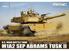 Meng Model - U.S. Main Battle Tank M1A2 SEP ABRAMS TUSK II, 1/72, 72-003
