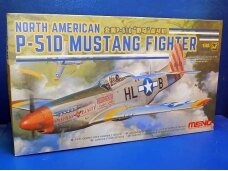 Meng Model - North American P-51D Mustang Fighter, 1/48, LS-006