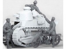 Meng Model - French FT-7 Light Tank - Crew & Orderly, 1/35, HS-005