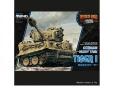 Meng Model - World War Toons - German Heavy Tank Tiger I, WWT-001