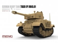 Meng Model - World War Toons Tiger (P) VK 45.01 Germany Heavy Tank, WWT-015