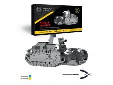 Metal Time - Konstruktors Nimble Fighter Renault FT-17 Tank (mehānisks), MT010