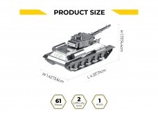 Metal Time - Konstruktorius T-34/85, 1/72, MT071